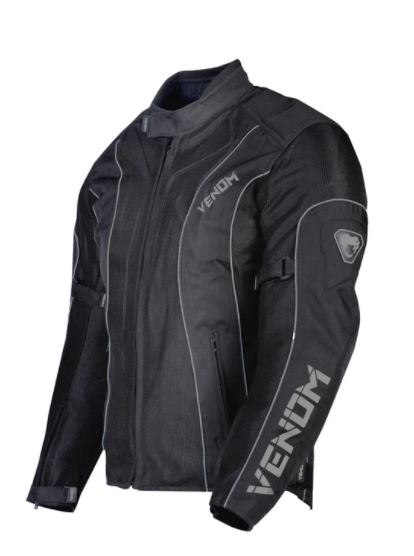 Venom Burnout All-Season Mesh Motorcycle Riding Jacket Level 2 (Green, M) :  Amazon.in: Car & Motorbike